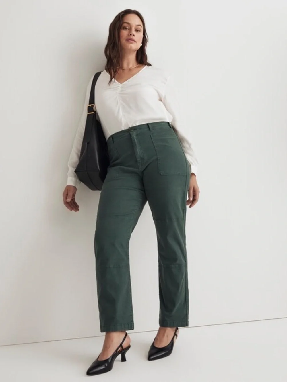 Madewell ‘90s Straight Utility Pant - Picture 1 of 6